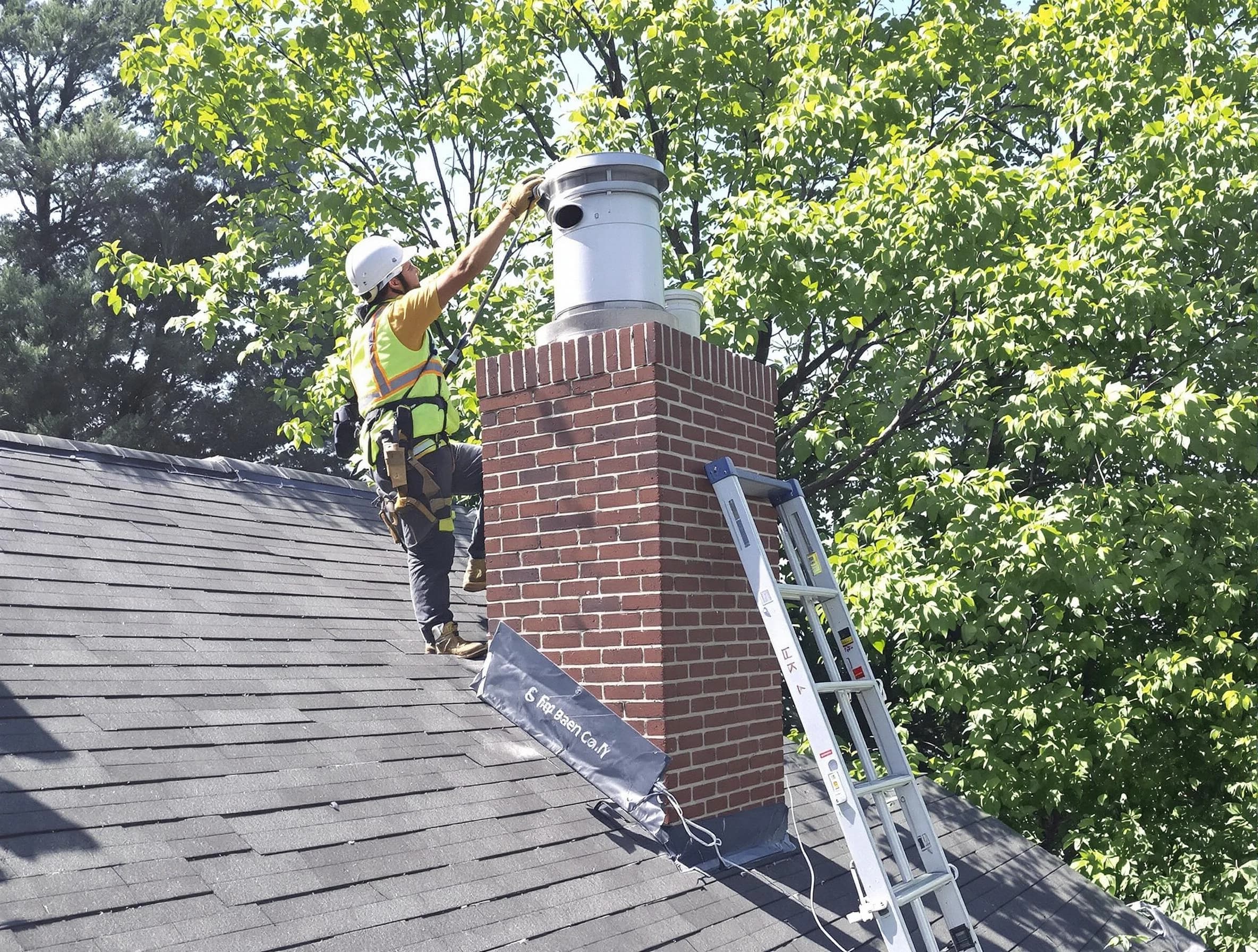 Chimney liner inspection by Peoria Chimney Sweep in Peoria, AZ
