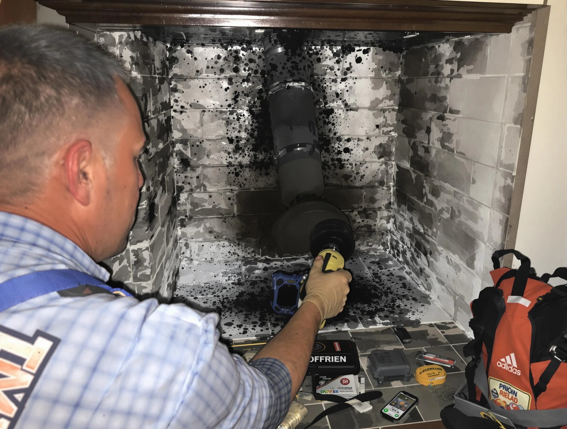 Creosote removal service by Peoria Chimney Sweep in Peoria, AZ