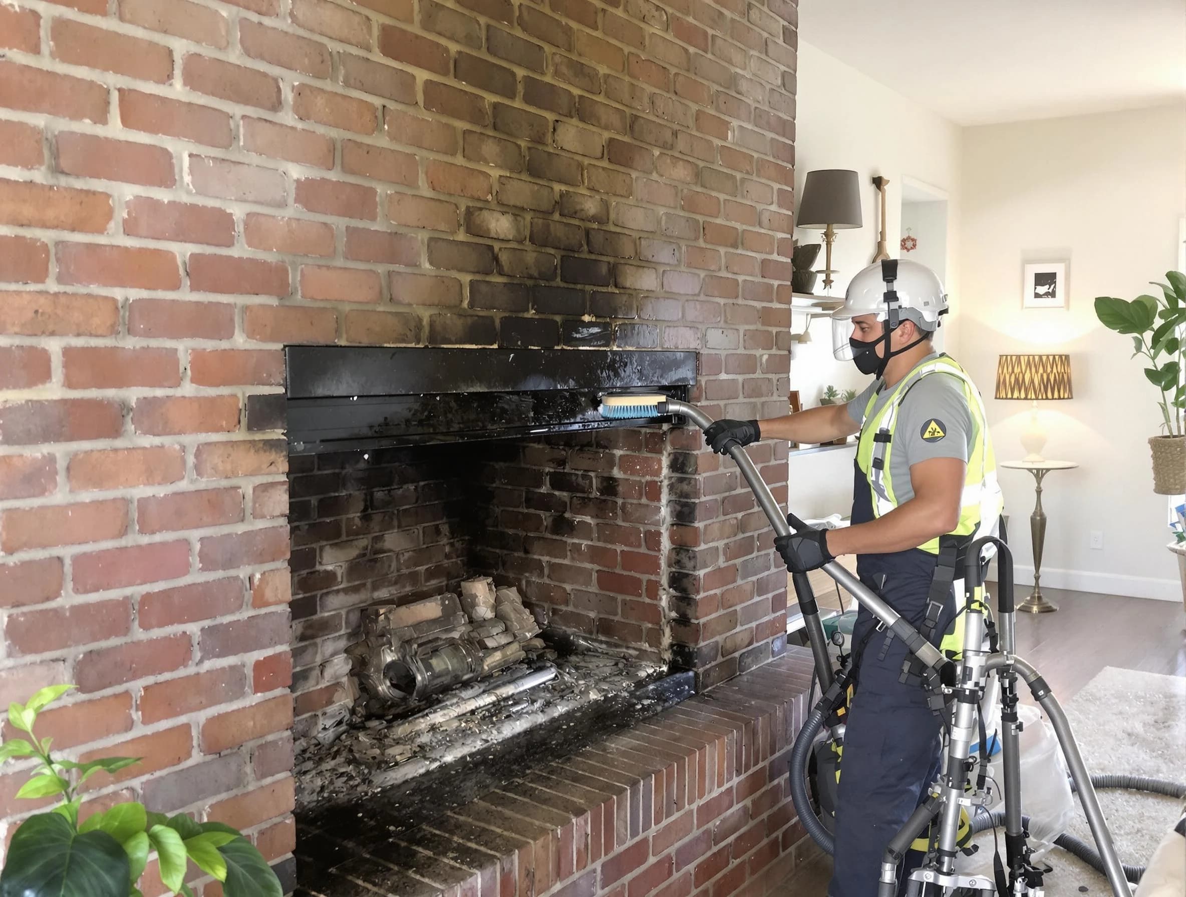 Peoria Chimney Sweep providing fireplace cleaning services in Peoria, AZ