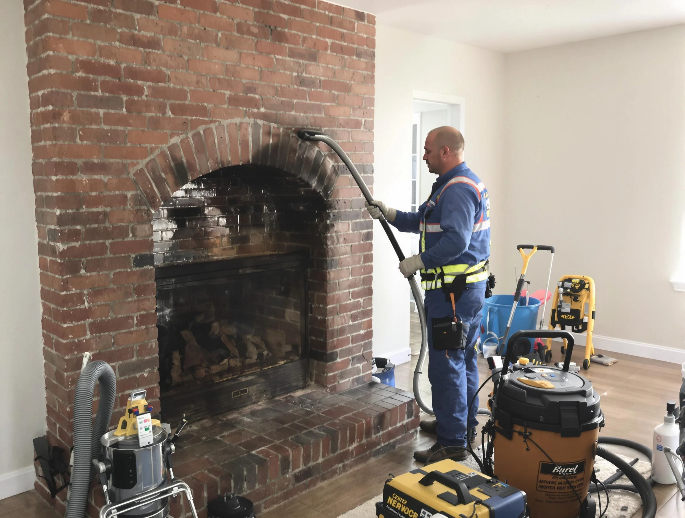 Peoria Chimney Sweep expert performing detailed chimney sweep in Peoria, AZ